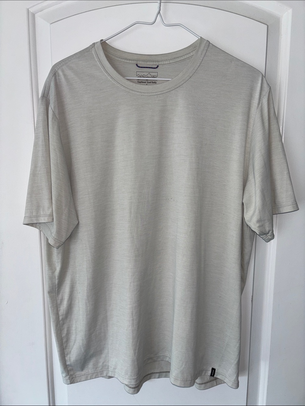 Patagonia capilene cool daily crew tee t shirt L